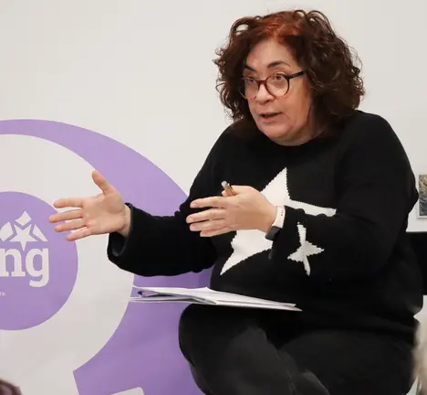 Carmela Gonz&aacute;lez, respons&aacute;bel local do BNG de Vigo