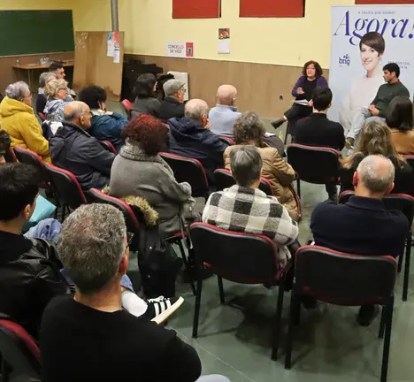 Acto P&uacute;blico do BNG en Coruxo