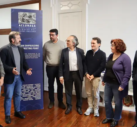 Reuni&oacute;n do BNG con representantes de Aclunaga