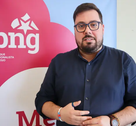 Xabier P. Igrexas, portavoz municipal do BNG de Vigo