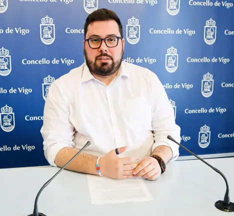 Xabier P. Igrexas, portavoz municipal do BNG de Vigo