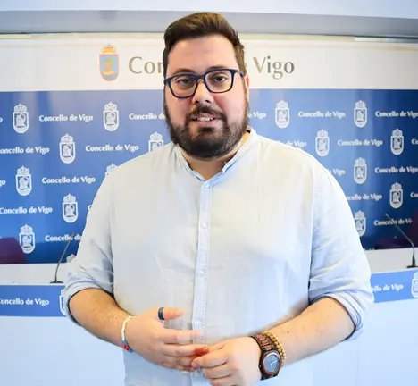 Xabier P. Igrexas, portavoz municipal do BNG de Vigo