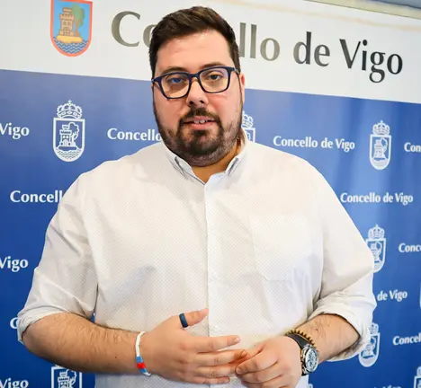 O portavoz municipal do BNG de Vigo, Xabier P. Igrexas