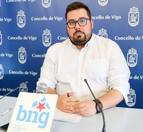 Xabier P. Igrexas, portavoz municipal BNG Vigo