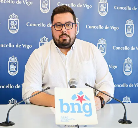 Xabier P. Igrexas, portavoz municipal BNG Vigo