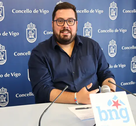Xabier P. Igrexas. portavoz municipal do BNG de Vigo