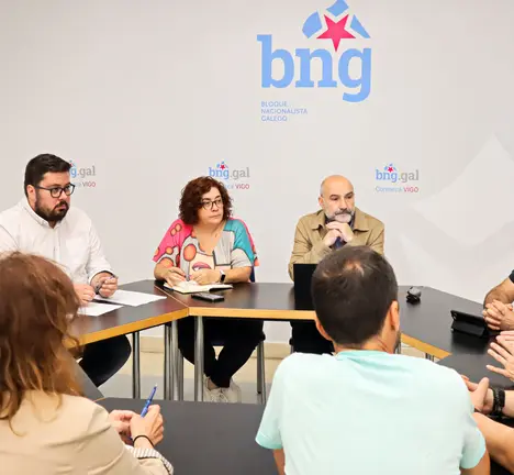 Reuni&oacute;n do BNG co Comit&eacute; Empresa Vodafone