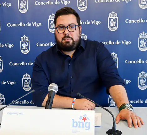 Xabier P. Igrexas, portavoz municipal BNG Vigo