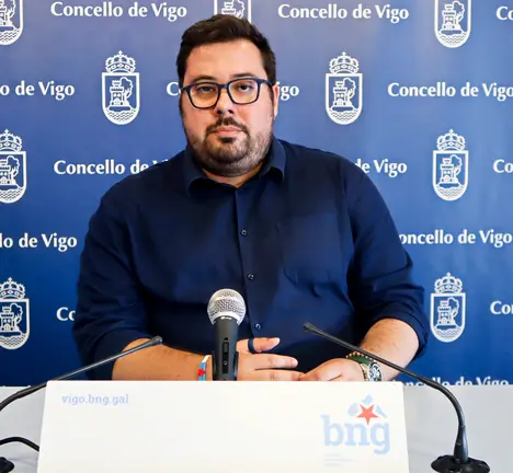 Xabier P. Igrexas, portavoz municipal do BNG de Vigo