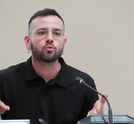 O deputado Brais Ruanova