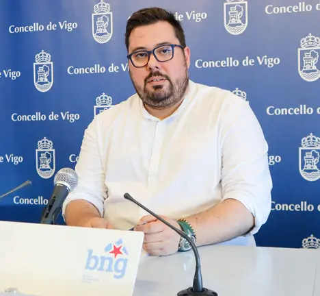 Xabier P Igrexas, portavoz municipal do BNG de Vigo