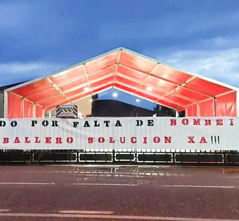 Parque de bombeiros de Coruxo