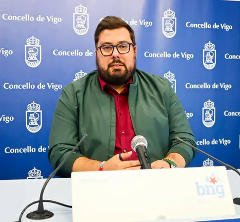 Xabier P. Igrexas, portavoz municipal do BNG de Vigo