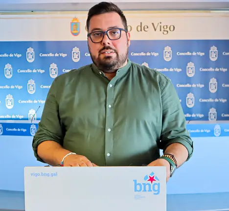 Xabier P. Igrexas, portavoz 
municipal BNG de Vigo