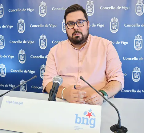 Xabier P Igrexas, portavoz municipal do BNG de Vigo