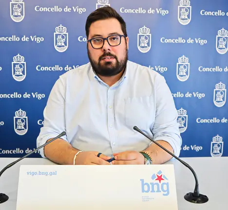 Xabier P Igrexas, portavoz municipal do BNG de Vigo