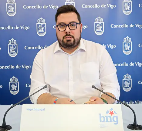 Xabier P Igrexas, portavoz municipal do BNG de Vigo