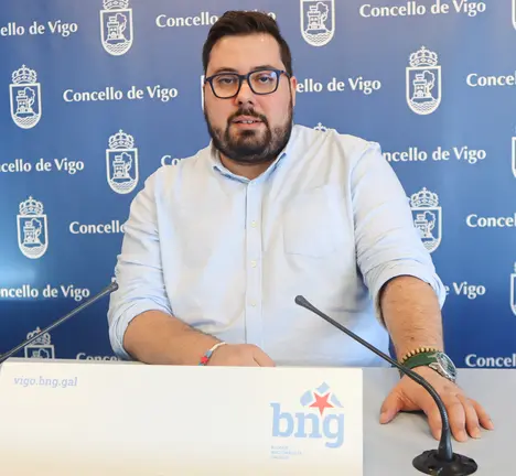 Xabier P Igrexas, portavoz municipal do BNG de Vigo