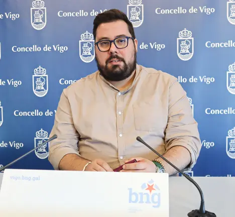 Xabier P. Igrexas, portavoz BNG Vigo