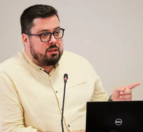 O portavoz municipal do BNG de Vigo, Xabier P. Igrexas