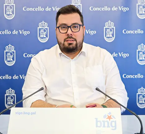 Xabier P. Igrexas, portavoz municipal do BNG de Vigo
