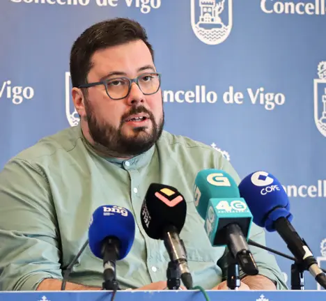 Xabier P. Igrexas, portavoz municipal do BNG de Vigo
