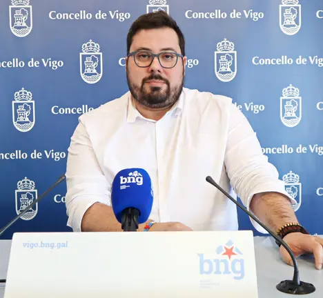 Xabier P. Igrexas, portavoz municipal BNG Vigo