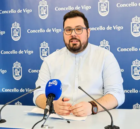 Xabier P. Igrexas, portavoz municipal do BNG de Vigo
