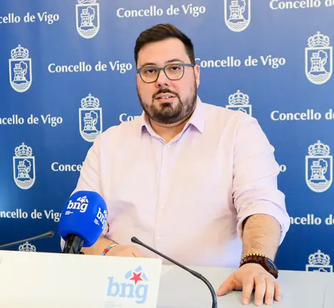 Xabier P. Igrexas, portavoz municipal BNG Vigo