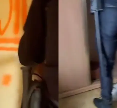 Axentes dos GOA no v&iacute;deo difundido por Desokupa en Vigo