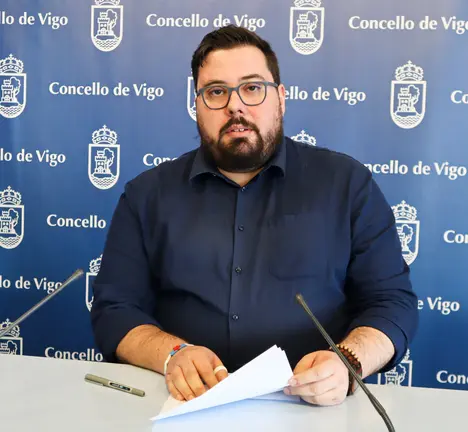Xabier P. Igrexas, portavoz municipal BNG Vigo