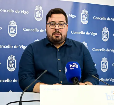 Xabier P. Igrexas, portavoz municipal do BNG de Vigo