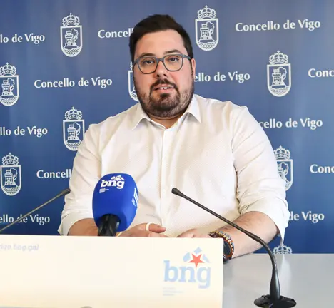 Xabier P. Igrexas, portavoz municipal BNG Vigo