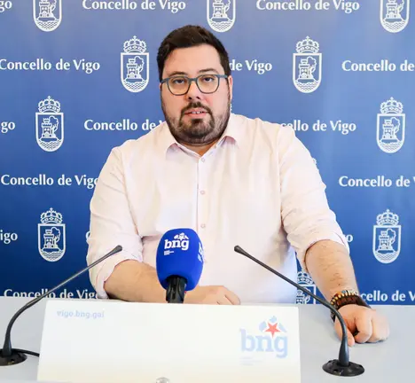 Xabier P Igrexas, portavoz municipal BNG de Vigo