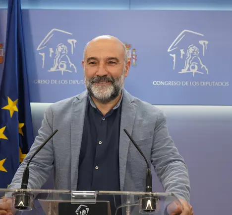 O deputado do BNG no Congreso, N&eacute;stor Rego