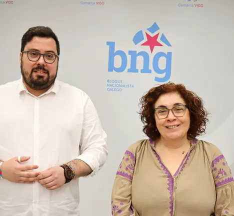 Xabier P. Igrexas e Carmela Gonz&aacute;lez