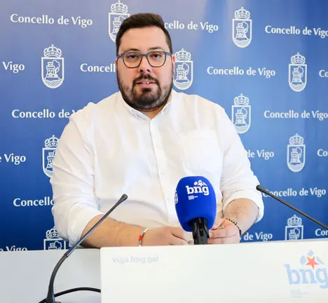 Xabier P. Igrexas, portavoz municipal BNG Vigo