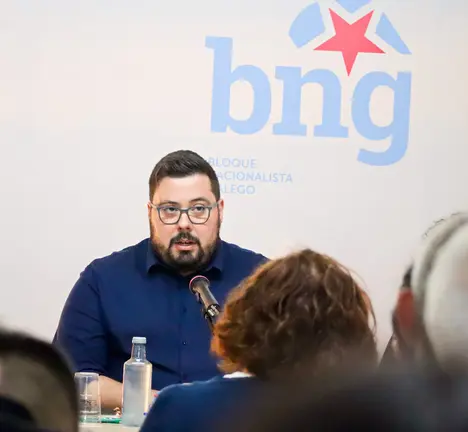 Xabier P. Igrexas, portavoz municipal do BNG de Vigo