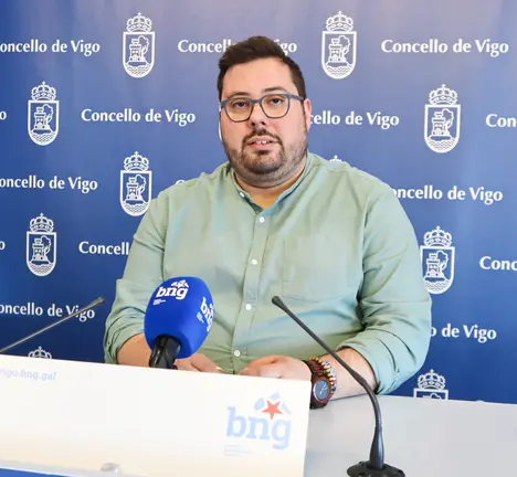 Xabier P. Igrexas, portavoz municipal BNG Vigo