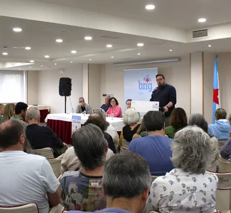 Xabier P. Igrexas, abrindo o Debate Veci&ntilde;al do Estado da Cidade