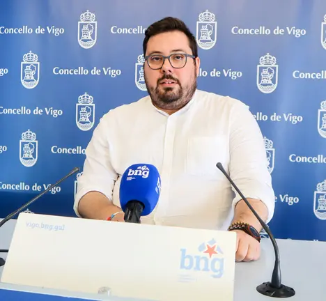 Xabier P Igrexas, portavoz municipal do BNG de Vigo