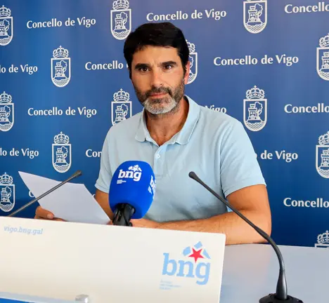 Filipe Abalde, concelleiro do BNG de Vigo
