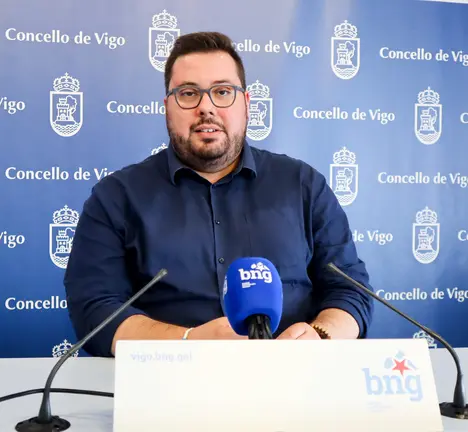Xabier P Igrexas, portavoz municipal do BNG de Vigo
