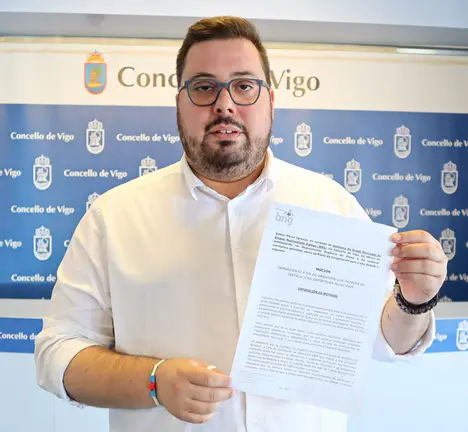 Xabier P. Igrexas, portavoz municipal do BNG de Vigo