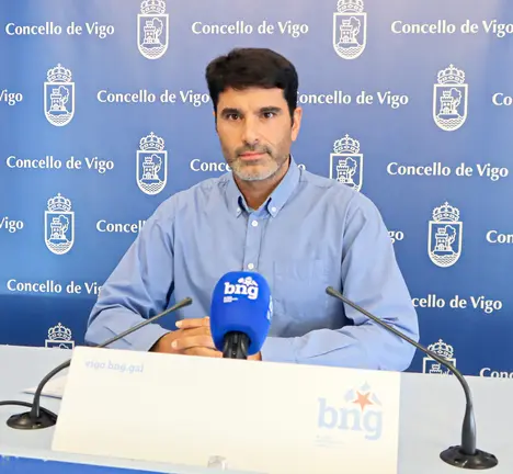 Filipe Abalde, concelleiro do BNG de Vigo