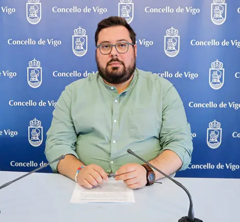 Xabier P. Igrexas, portavoz municipal do BNG de Vigo