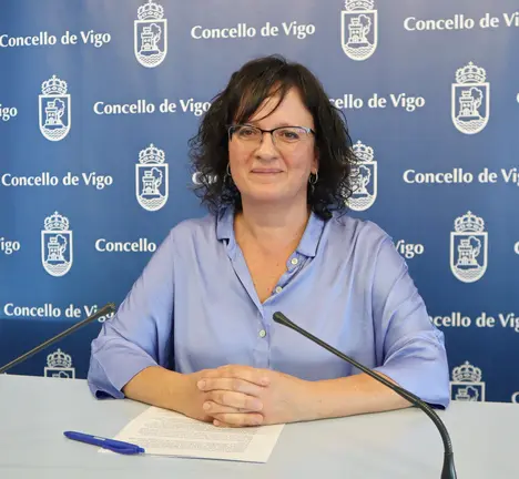 Ana Mart&iacute;nez, concelleira do BNG de Vigo