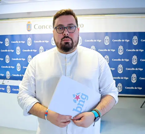 Xabier P. Igrexas, portavoz municipal do BNG de Vigo