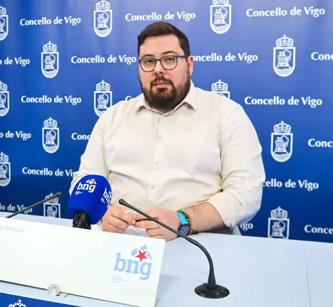 Xabier P. Igrexas, portavoz municipal BNG Vigo