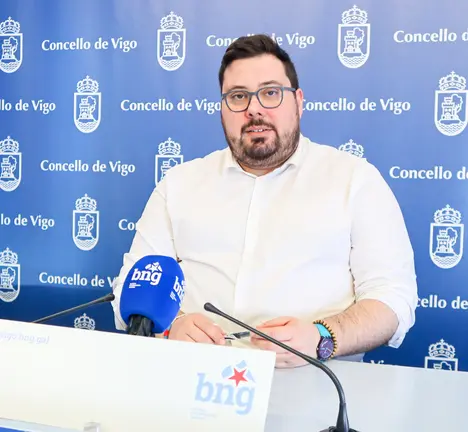 Xabier P. Igrexas, portavoz municipal BNG Vigo